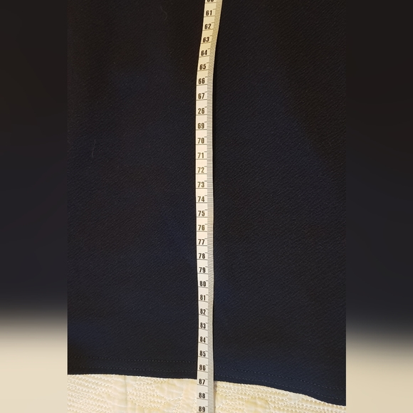 Navy bell sleeve Boohoo dress NWT - Picture 7 of 8